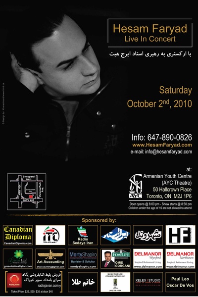 Hesam Faryad Live In Concert