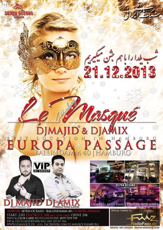 Le Masqué Party: Shabe Yalda Special - RadioJavan.com