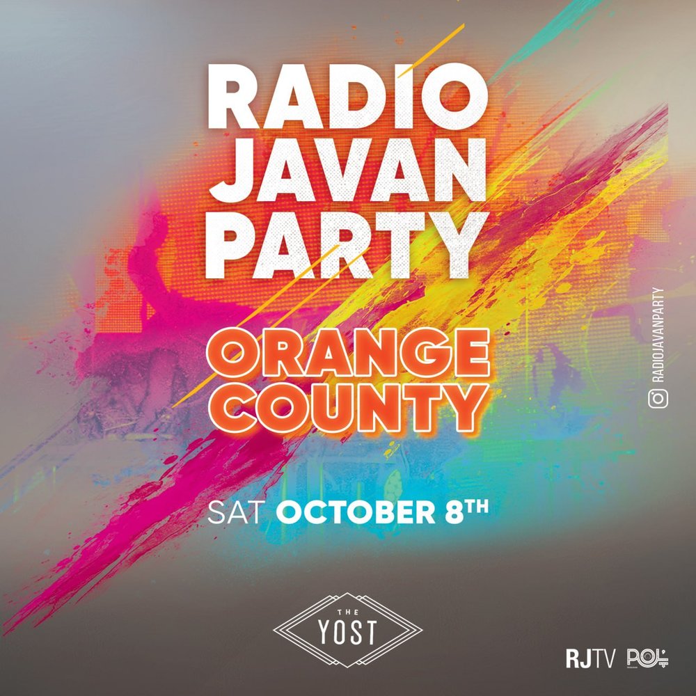 Radio Javan Party in Orange County