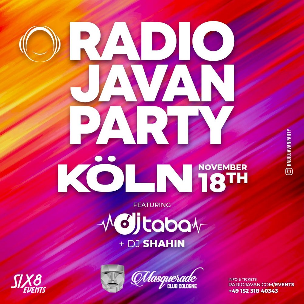 Radio Javan Party in Cologne event · Sat, November 18, 2023 ...
