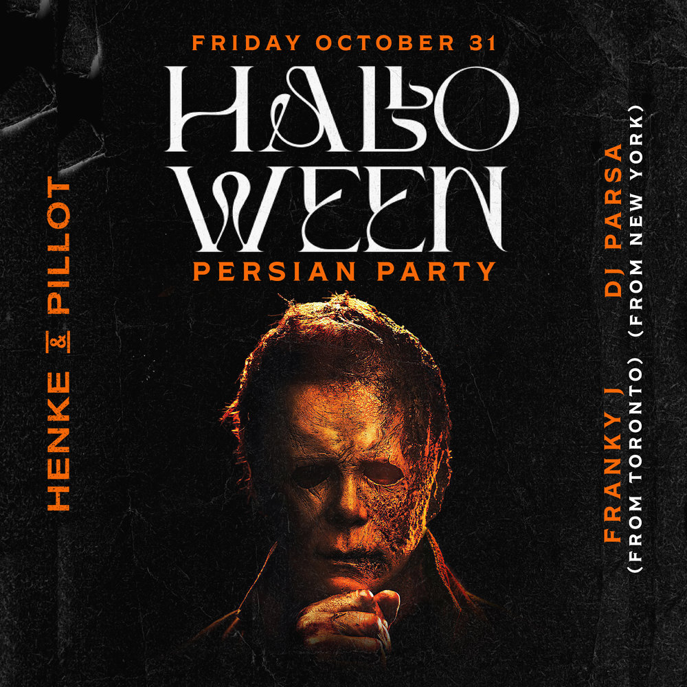 Halloween Persian Party HTX event · Fri, October 31, 2025 · Henke