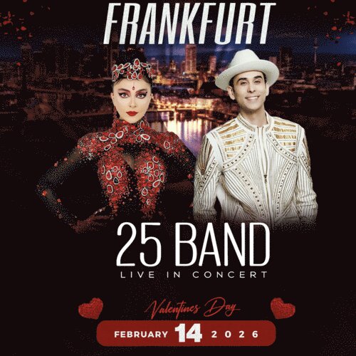 25 Band Live in Frankfurt undefined Frankfurt, Germany