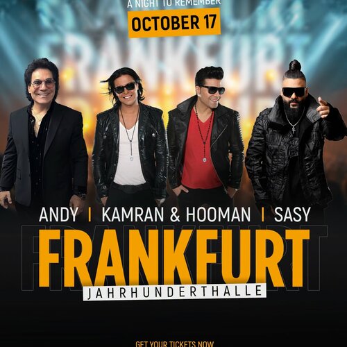Andy Kamran & Hooman Sasy live in Frankfurt undefined Frankfurt, Germany