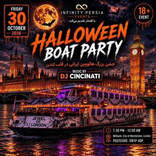 Persian Halloween Cruise Party undefined London, United Kingdom