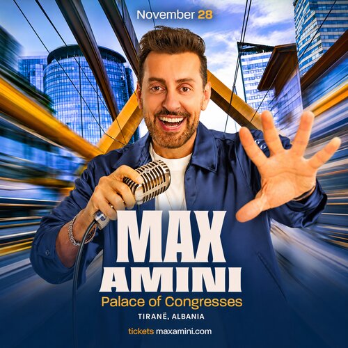 Max Amini Live in Tirana undefined Tirana, Albania